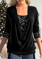 Gie | Elegante top Black 50% Korting Shirts & Tops