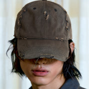 Unisex Mesh-Rust Embroidery Cap Caps