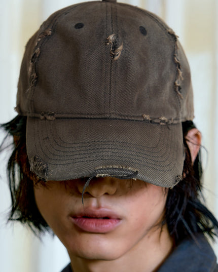 Unisex Mesh-Rust Embroidery Cap Caps