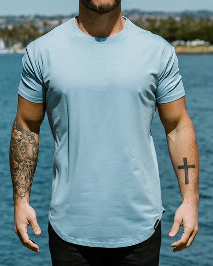 Wade | Figure-correcting T-shirt Blauw T-Shirts