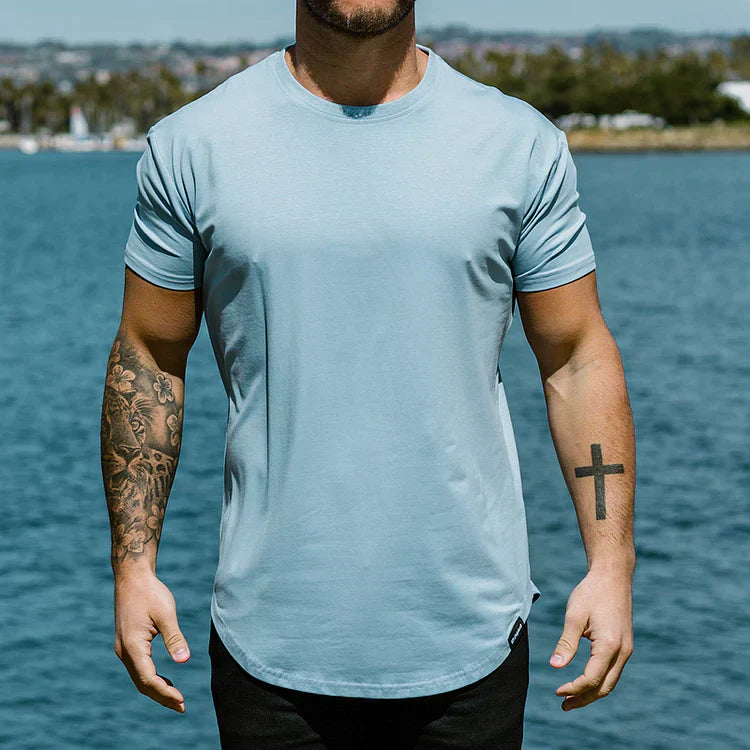 Wade | Figure-correcting T-shirt Blauw T-Shirts