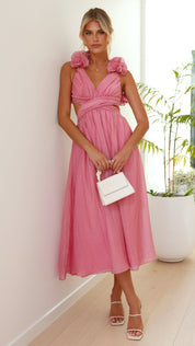 Trinity | Elegant Dress With Deep V-Neck Dresses