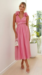 Trinity | Elegant Dress With Deep V-Neck Dresses