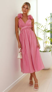 Trinity | Elegant Dress With Deep V-Neck Dresses