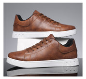 Men's Lace-Up Flat Casual Shoes Shoes