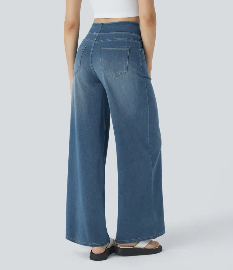 Mel | Comfortable high-waisted jeans Pants