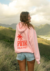 Classic Puff Hoodie in Pink - Soft, Stylish, Comfortable Women's Hoodie