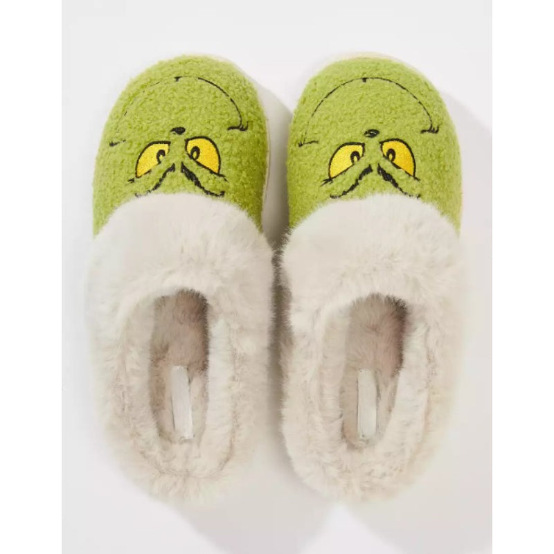 Green Grinch Slippers Sandals