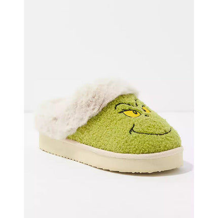 Green Grinch Slippers Green Sandals