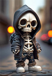Resin Skeleton Doll Halloween Decor A Halloween Decorations