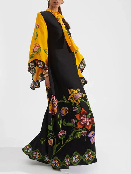 Loose And Comfortable Oversized Maxi Dress Black Dresses