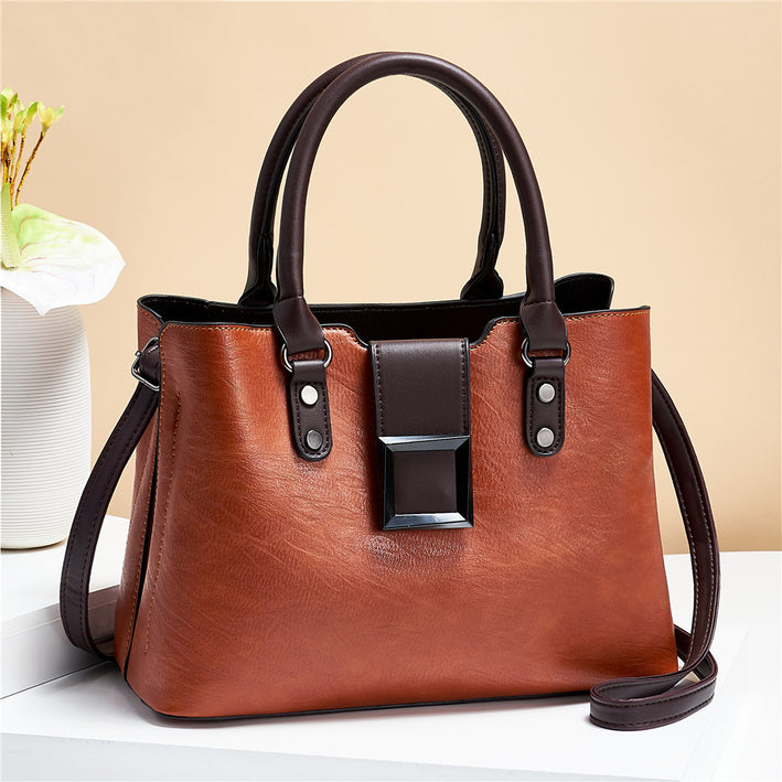 Big Buckle Handbags Earthy yellow Big Buckle Handbags