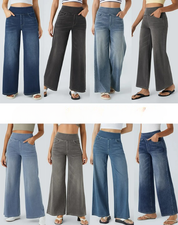 Mel | Comfortable high-waisted jeans Pants