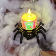 Halloween Spider Candle Night Light Tears Candle Colorful Halloween Decorations