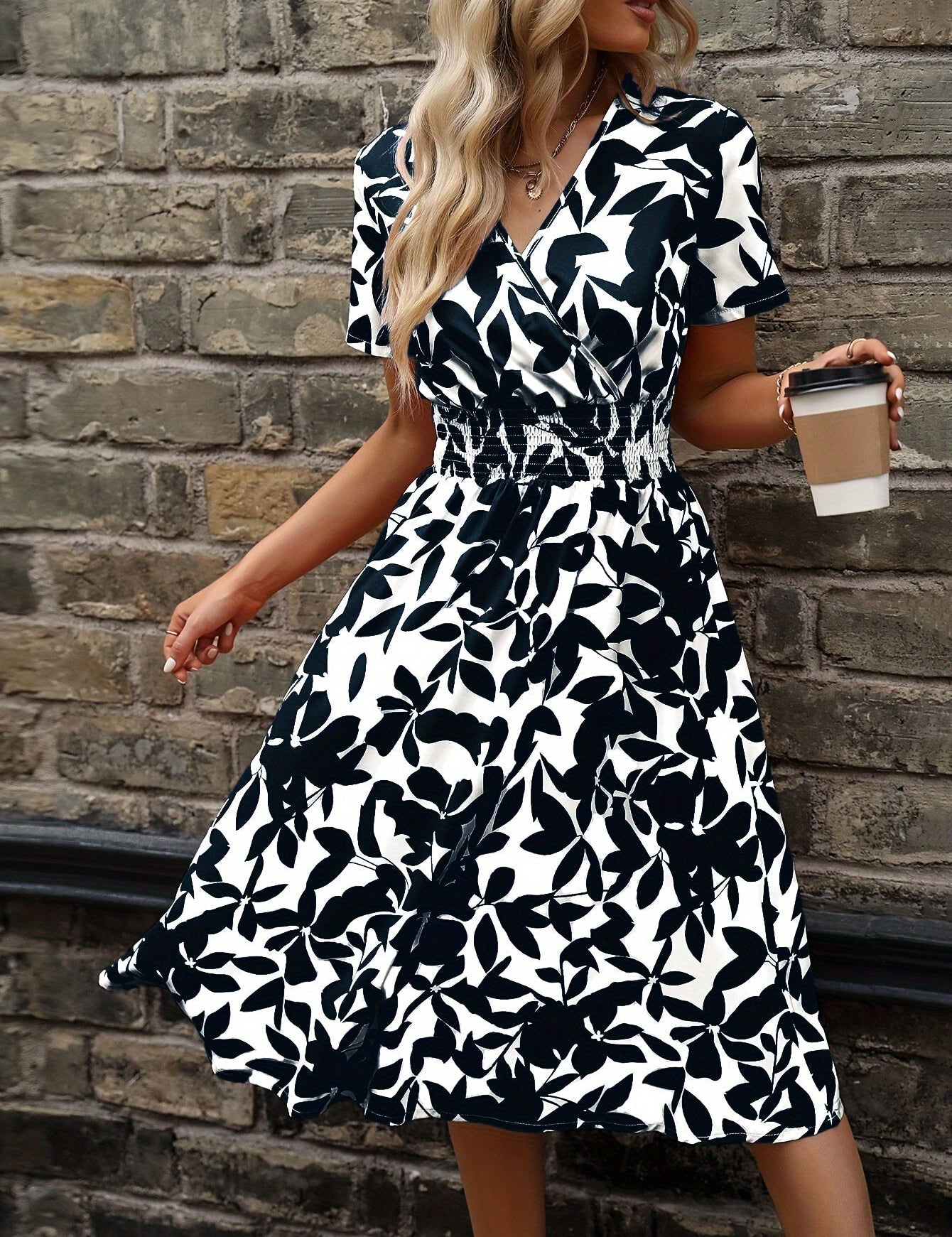 Ines | Elegant short sleeves - OKOHOKO™ FASHION