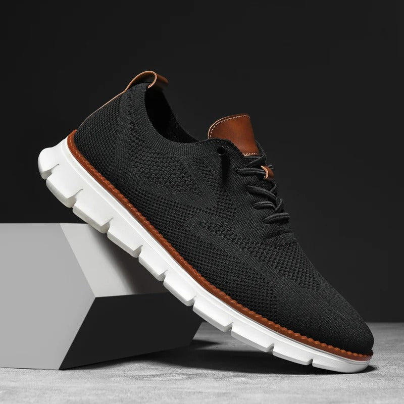 Comfy Max - Knitted Comfortable Orthopedic Shoes For Men Black