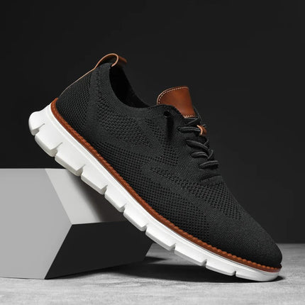 Comfy Max - Knitted Comfortable Orthopedic Shoes For Men Black