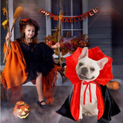 Pet Vampire Cloak Halloween Costume Pet Apparel