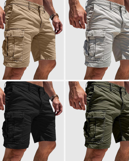 Men's Cargo Short Pants Made from High-Quality Cotton Men Shorts