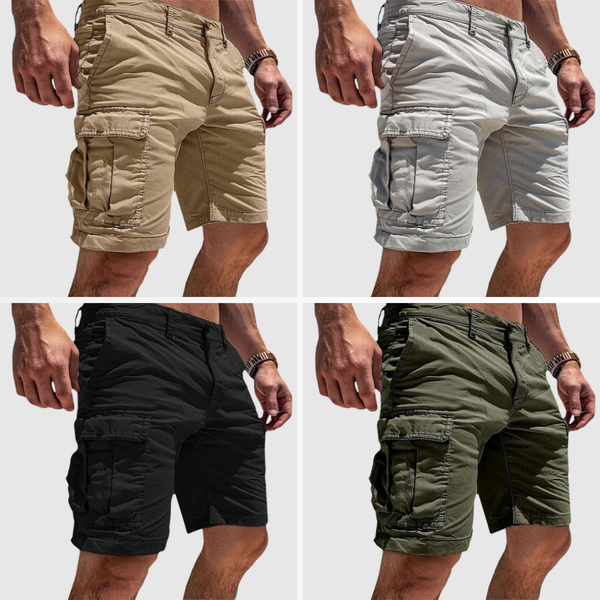 Men's Cargo Short Pants Made from High-Quality Cotton Men Shorts
