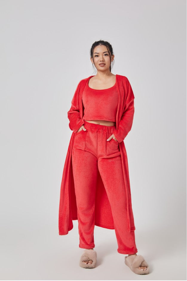 Cozy 3‑Piece Women's Lounge & Pajama Set Sets