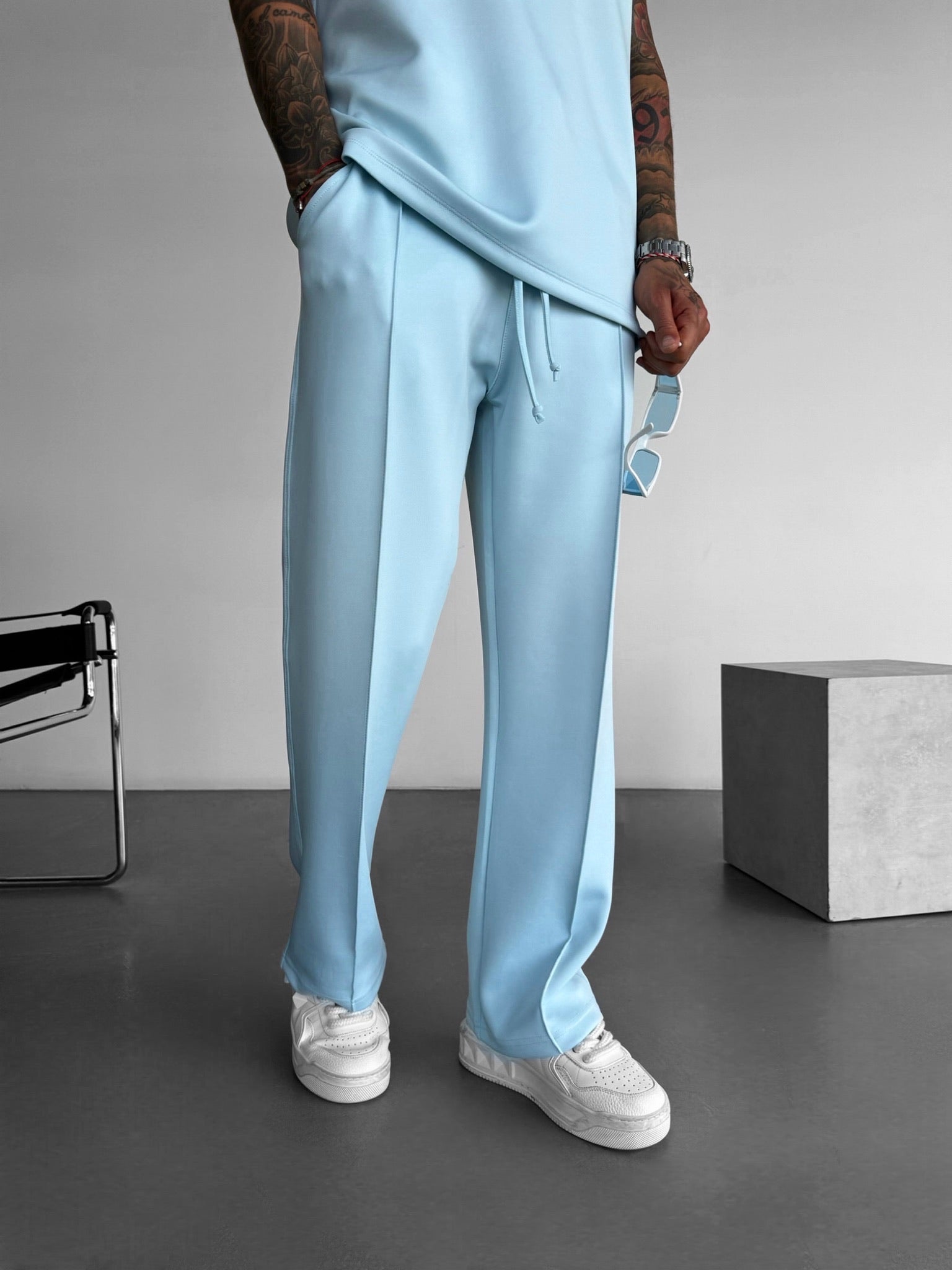 Two‑Piece Bamboo Lounge Set Men Set
