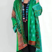 Josette | Comfortable and stylish cardigan Green Pullover/Sweater