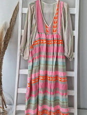 Stylish Flowy Summer Midi Dress Dresses
