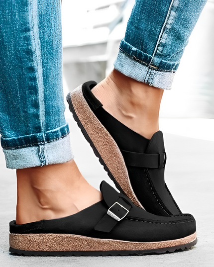 Ella | Vintage Sandal Black