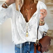 Orana | Boho Blouse White Blouse