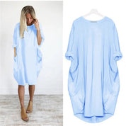 Luna - Comfortable and cute dress Sky blue Dress