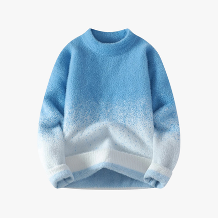 Gradient Sweater Blue Gradient Sweater