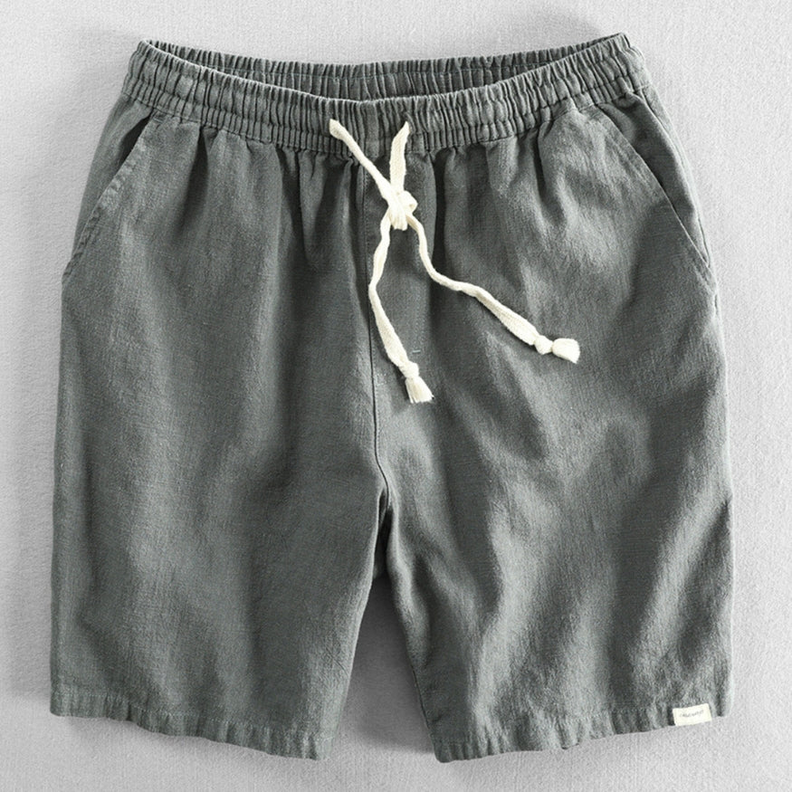Men’s Mito Japan‑Style Shorts Gray Men Shorts
