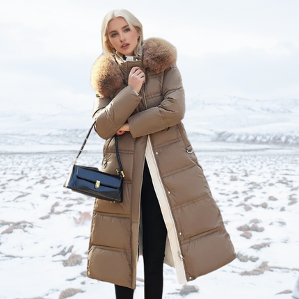 Luxury Winter Coat Coffee Winter Coat