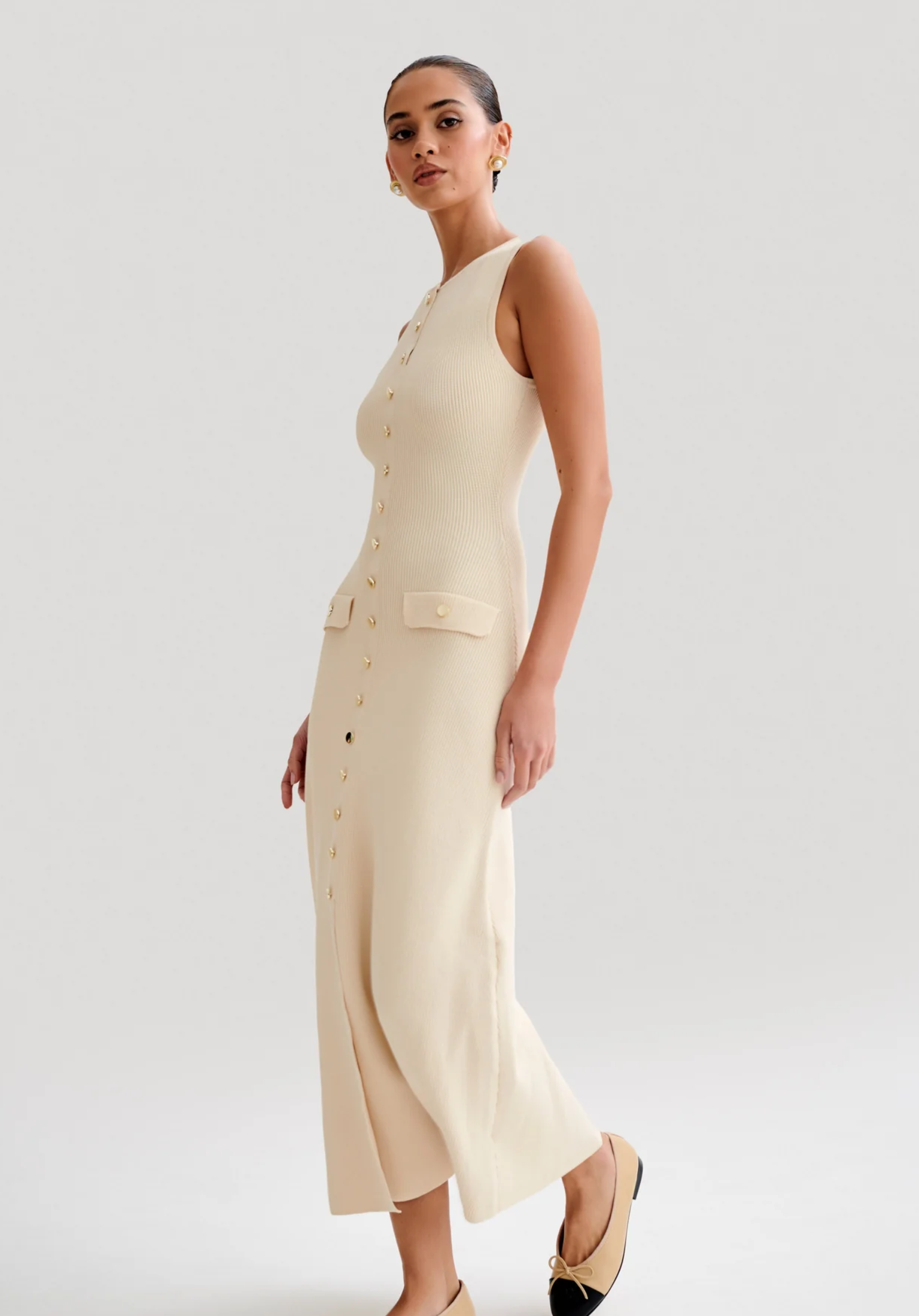 Kamelia™ | Elegant Knitted Dress Dresses