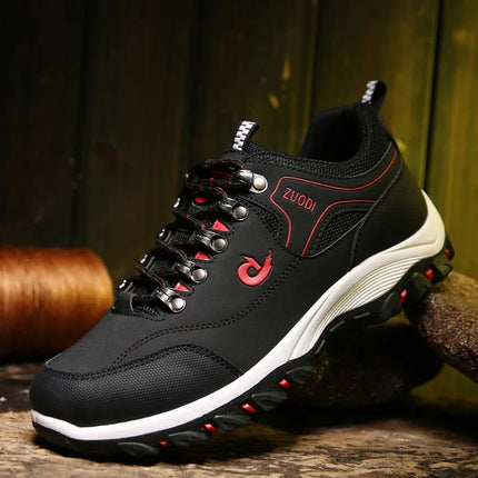 Men's Orthopedic Walking Shoes Black Orthopedic Shoes
