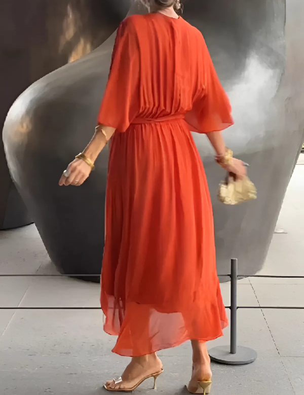 Seraphina | Timeless Wrap Midi Dress Dresses