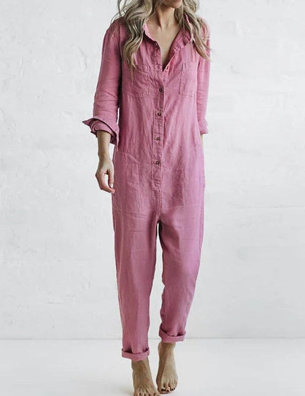 Ava | Jumpsuit Pink Jumpsuits
