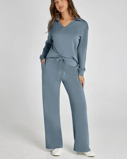 Eline | Luxe Loungewear Set Pale Blue