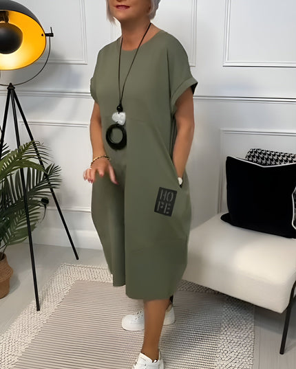 Ivy | Stylish Short-Sleeve Casual Dress Dresses
