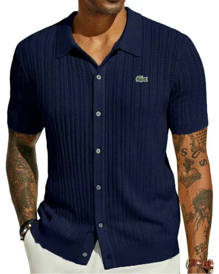 Men's Classic Fit Tailored Shirt Navy Shirts