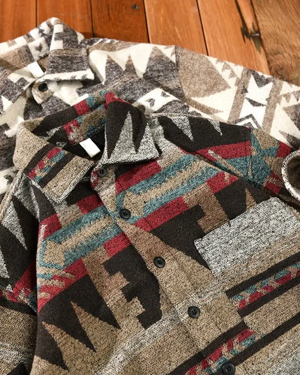 Mens Fashion Vintage Shirts Shirts