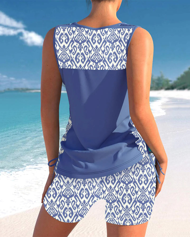 Slimming Elegance Tankini Set swimwear set