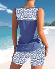 Slimming Elegance Tankini Set swimwear set