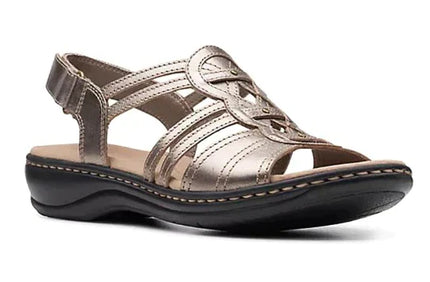 Women's Orthopedic Flat Sandals Gold Orthopedic Sandals