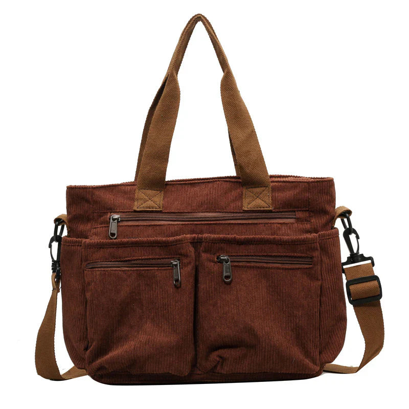Luz™ | Urban Corduroy Tote Bag