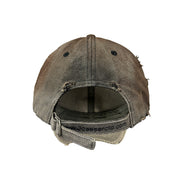 Unisex Mesh-Rust Embroidery Cap Caps