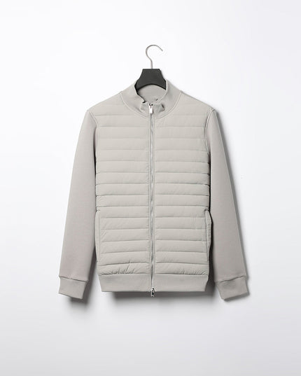 Lightweight Stand Collar Coat for Men - Fashion Knitted Winter Jacket Men Jacket