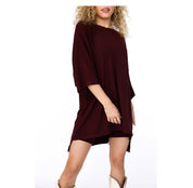 Stylish Summer Shorts Suit for Women - Comfortable Fashion Wine Red Dresses