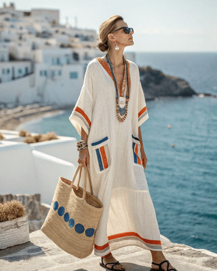 Janine - Robe with Detailing